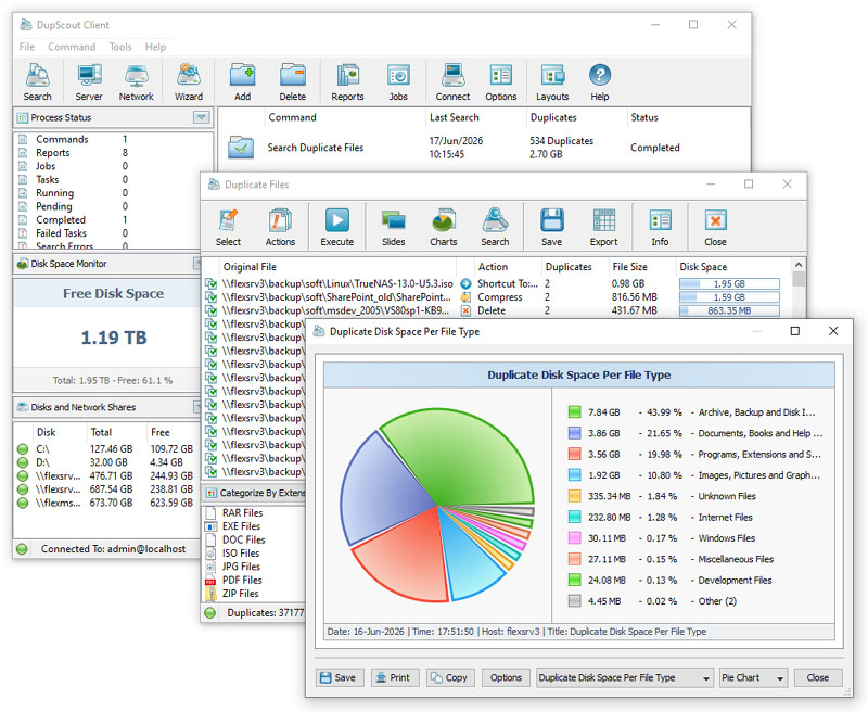 DupScout GUI Application